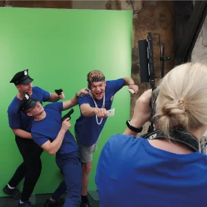 Fotoaktion Greenscreen